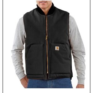 Carhartt Iconic V01 firm duct vest black 3XL XXXL NWOT utility workwear tough